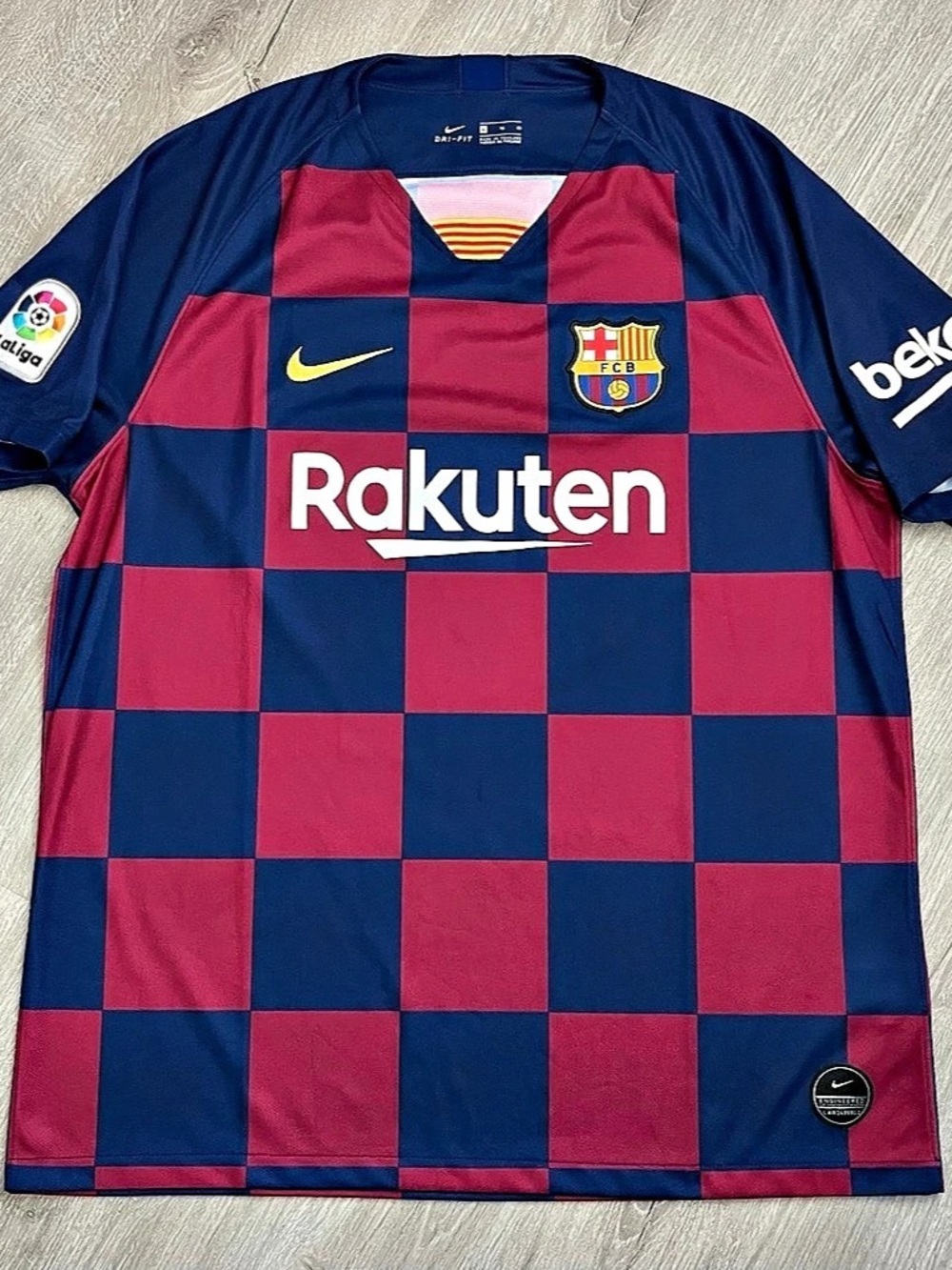Nike FC Barcelona 2019/2020 Home Kit Jersey Men’s Size XL La Liga